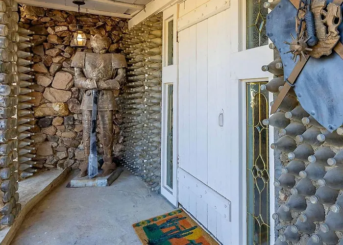 Enchanting Earth House With Kaleidoscope Glass Walls Near Saguaro National Park In Tucson, Arizona Tucson